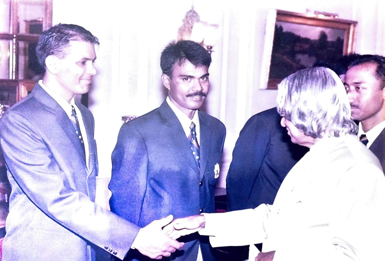 Dr. Anand with Dr. A. P. J. Abdul Kalam